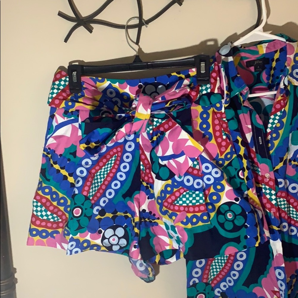 J Crew Ratti Short Set - Picture 2 of 3